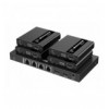 Splitter HDMI 4 vie con Extender su Cavo di Rete 4K fino a 70 metri