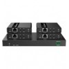 Splitter HDMI 4 vie con Extender su Cavo di Rete 4K fino a 70 metri