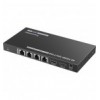 Splitter HDMI 4 vie con Extender su Cavo di Rete 4K fino a 70 metri