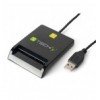 Lettore di Smart Card USB Esterno Nero I-CARD CAM-USB2TY2