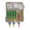 Scatola di Giunzione Fibra Ottica 8 Fibre IP54 per Applicazioni FTTX con Serratura