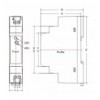 25A 15W IPW-DIN-DC1215W