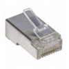 Confezione da 100 Plug Modulari RJ45 Cat.5e STP