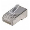 Confezione da 100 Plug Modulari RJ45 Cat.5e STP