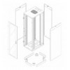 Armadio Rack Progress 19'' 600x800 33U Nero