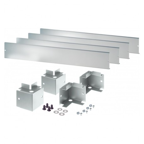 Zoccolo 600 x 600 mm per Armadi Rack Serie Progress Grigio I-CASE PLFP-66NL