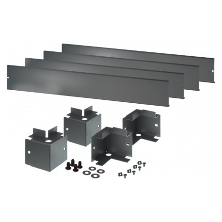 Zoccolo 600 x 800 mm per Armadi Rack Serie Progress Nero I-CASE PLFP-68NLB