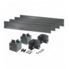 Zoccolo 600 x 800 mm per Armadi Rack Serie Progress Nero I-CASE PLFP-68NLB