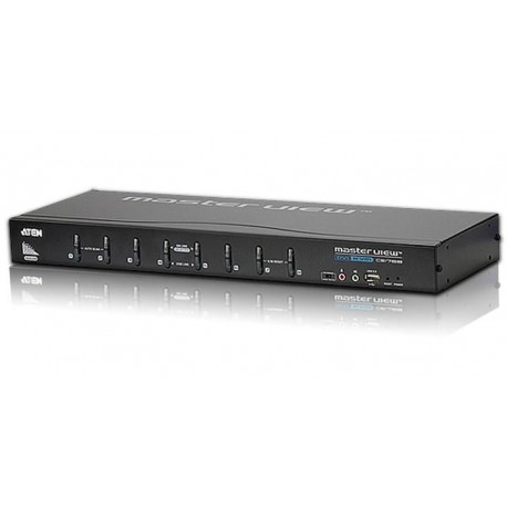 Switch KVM USB DVI a 8 porte