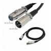 Cavo prolunga XLR Cannon 2 mt. col. Nero ICOC XLR-02