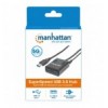 Hub USB 3.0 4 Porte con Alimentatore 5V 3A Nero IUSB3-HUB4-BKP