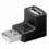 Adattatore USB A maschio/A femmina 90°