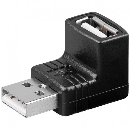 Adattatore USB A maschio/A femmina 90° IADAP USB-AF90