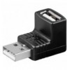 Adattatore USB A maschio/A femmina 90° IADAP USB-AF90