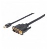 Cavo Mini DisplayPort 1.2a (Thunderbolt) a DVI-D 24+1 ICOC MDP-DVI-018