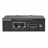 Iniettore Industriale per Guida DIN Gigabit High-Power PoE+ 30W I-SWHUB IND-POE30W