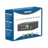 Iniettore Industriale per Guida DIN Gigabit High-Power PoE+ 30W I-SWHUB IND-POE30W