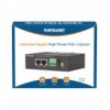 Iniettore Industriale per Guida DIN Gigabit High-Power PoE+ 30W I-SWHUB IND-POE30W