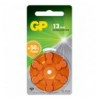 Blister 6 Batteria a Bottone PR48 ZA13 AC13 DA13 per Protesi Acustiche IC-GP4420