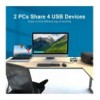 Switch KVM USB 3.0 per 2 PC in 4 out IUSB-SW3024