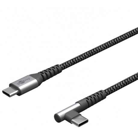 Cavo USB-C™ Maschio Angolato a USB-C™ Dritto 0