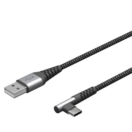 Cavo USB-C™ Maschio Angolato a USB-A Dritto 2m ICOC MU3CA-920TS
