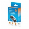 Mouse Ottico Wireless 800-1600 dpi con Micro Ricevitore USB Bianco Trasparente