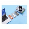 Mouse Ottico Wireless 800-1600 dpi con Micro Ricevitore USB Bianco Trasparente