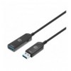 Cavo Ottico Attivo USB 3.2 Gen 2 SuperSpeed+ AOC USB A M/F 10m ICOC U32AMF-HY-010MH