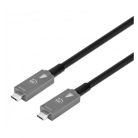 Cavo Ottico Attivo Dati e Video USB 3.2 Gen 2 USB-C™ M/M Fibra Ottica 4K 10 m ICOC U3C-HY-010MH