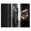 Maniglia Girevole per Porta Armadi Rack Nera I-CASE MAN-2