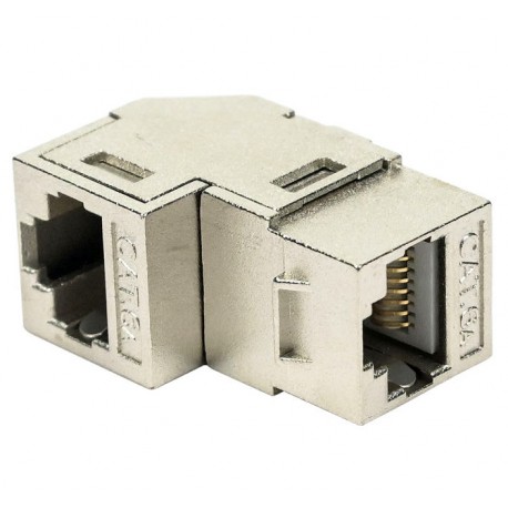 Accoppiatore RJ45 F/F 90° Cat.6A Schermato IWP-MD C6A/S90T