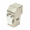 Accoppiatore RJ45 F/F 90° Cat.6A Schermato