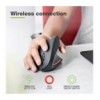 Mouse Verticale Ottico 1600dpi Ergonomico Wireless