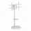 Supporto a Pavimento con Mensola Trolley TV LCD/LED/Plasma 37-86'' Bianco