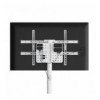 Supporto a Pavimento con Mensola Trolley TV LCD/LED/Plasma 37-86'' Bianco