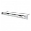 Pannello Patch Modulare Senza Frutti 24 Posti Grigio I-KS PP-24S-GY