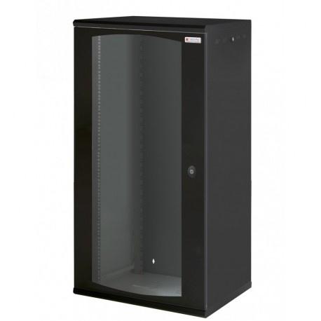 Armadio Rack 19'' a muro 22 unità sezione unica prof. 600mm Nero I-CASE EW-2022BK6