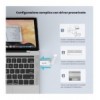 Adattatore USB Wireless Wi-Fi 6 ad Alto Guadagno 2.4G/286Mbps, U2 V5.0