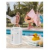Mini Pompa ad Aria con Batteria Ricaricabile e Luce LED da Campeggio, TX-261