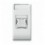 Domus S44 Presa RJ45 Cat.6 FTP Connettore 3M con Tappo Bianco Lucido