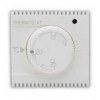 Domus S44 Termostato Elettronico con Manopola 230V NA+NC 5A 2 Moduli Bianco Lucido