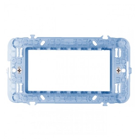 Supporto con Viti S44 per Scatole Rettangolari 4 Moduli ICV-44A04