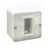 Contenitore Autoportante Minicanali IP40 S44 1 Modulo Bianco