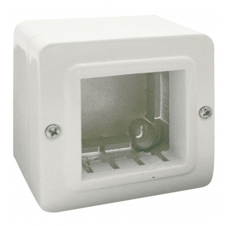 Contenitore Autoportante Minicanali IP40 S44 2 Moduli Bianco ICV-44QC02