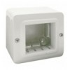 Contenitore Autoportante Minicanali IP40 S44 2 Moduli Bianco ICV-44QC02