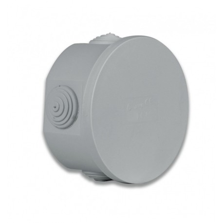 Scatola Rotonda IP44 di Derivazione da Parete con Passacavi ICV-SD8002