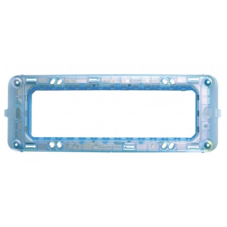 Supporto con Viti S44 per Scatole Rettangolari 7 Moduli ICV-44A07