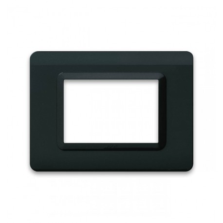 Placca Tecnopolimero S44 3 Moduli Grigio ICV-44PY03GTK