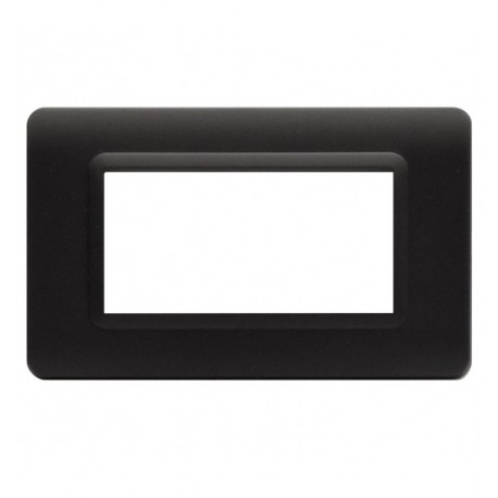 Placca Tecnopolimero S44 4 Moduli Grigio ICV-44PY04GTK